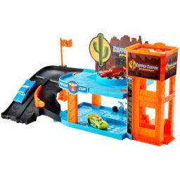 Mattel Pista para coches de juguete surtido Night Racing Garaje Disney Pixar Cars .