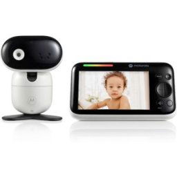 Motorola Vigilabebés pip1510 cámara robotizada y pantalla de 5'. Blanco niño