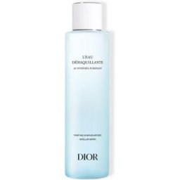 Christian Dior Agua micelar desmaquillante para rostro y ojos - fórmula de tratamiento con nenúfar blanco francés purificante. 200 ml