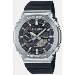 Casio Reloj de hombre G-Shock GBM-2100-1AER Solar de resina negro. Negro
