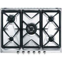 SMEG Placa gas 5 quemadores - SRV576GH5. Inox