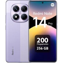 Xiaomi Redmi Note 14 Pro 5G 8GB + 256GB móvil libre. Lavanda 256 GB + 8 GB RAM