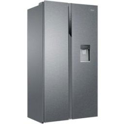 HAIER Frigorífico americano Dispensador - SBS 90 Series 3 - HSR3918EWPG. Silver