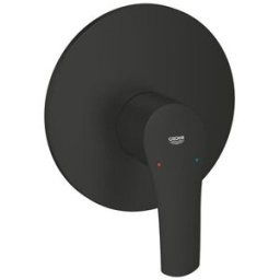 Grohe Grifo monomando empotrado para ducha Eurosmart 2021 . Negro mate