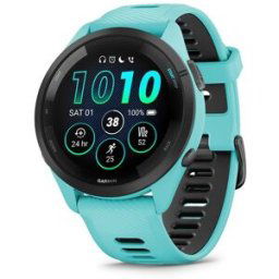 Garmin Reloj smartwatch Forerunner 265 . Turquesa / Negro