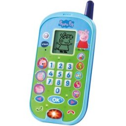Vtech Móvil de juguete El teléfono de Peppa Pig .