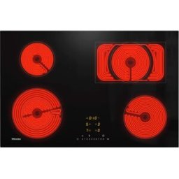 Miele Placa vitrocerámica K ExtraSpeed, con 4 zonas de cocción- KM 6542 FL. Negro