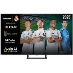 Hisense TV QLED 126 cm (50') 50A7Q, UHD 4K, Smart TV. Negro