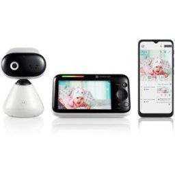 Motorola Vigilabebés HD Wi-Fi con Pantalla 5,0'' Nursery PIP1500. Blanco niño