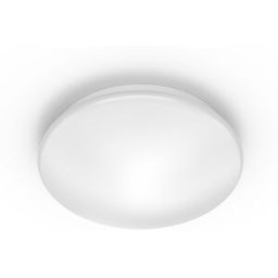 Philips Plafón LED redondo Moire 10W 850lm 3000K. Blanco Ø 26 cm
