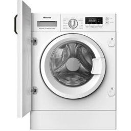 Hisense Lavadora secadora integrable 8 kg, 1.400 rpm - WD3M841BWIES. Blanco