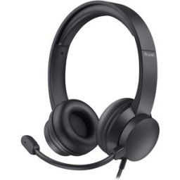 Trust Auriculares de diadema PC AYDA 25087 con micrófono. Negro