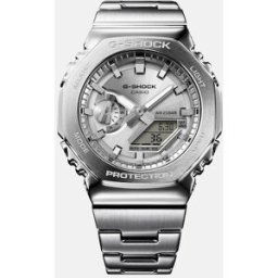 Casio Reloj de hombre G-Shock GM-2110D-7AER de acero. Plata