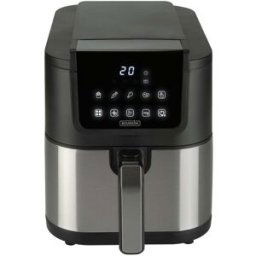 Bourgini Freidora de aire sin aceite 5 L Health fryer Slim con cesta de Cerámica ECO libre de PFAS.