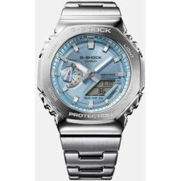 Casio Reloj de hombre G-Shock GM-2110D-2AER de acero. Plata
