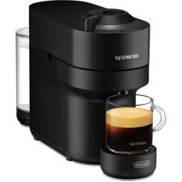 DeLonghi De'Longhi - Cafetera de cápsulas Nespresso De'Longhi Vertuo Pop para cápsulas Nespresso Vertuo. Negro