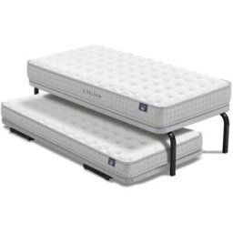 Aireloom Conjunto cama nido Rookie + pack 2 colchones infantil-juvenil Rookie V2 . Cama 90 x 200 cm