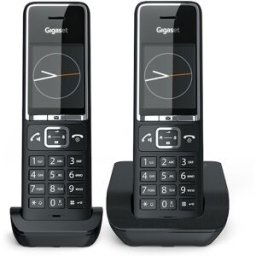 Siemens Teléfono inalámbrico COMFORT 550 duo. Negro