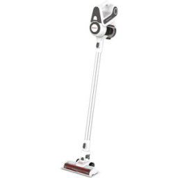 Polti Aspirador de escoba recargable vertical Forzaspira SLIM SR90G sin cables 2 en 1. Blanco