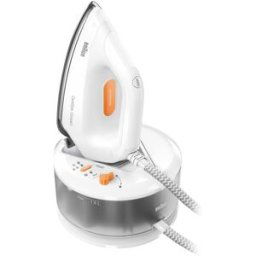 Braun Centro de planchado CareStyle Compact IS2132WH con tecnología DoubleSteam. Blanco