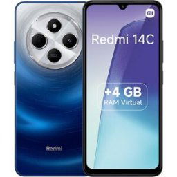 Xiaomi Redmi 14C 4GB + 128GB móvil libre. Azul 128 GB + 4 GB RAM