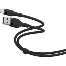 Belkin Cable de silicona Boost Charge Flex de USB-A a Lightning de 1 metro negro. Negro