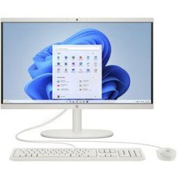 HP All-in-One 22-dg0032ns, i3-N300, 8GB, 512GB SSD, 21,5', W11. Blanco