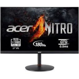 Acer Monitor PC Gaming 68,58 cm (27') NITRO XV270M3bmiiprx, 180 Hz, Full HD, AMD Freesync, con altavoces. Negro