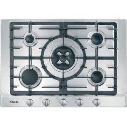 Miele Placa gas 5 quemadores - KM2034G. Inox