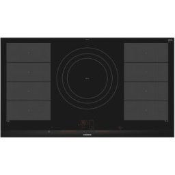 Siemens Placa inducción 3 zonas de cocción iQ700- EX975LVV1E. Negro