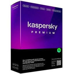 Kaspersky Premium, 5 dispositivos, 1 año de suscripción.