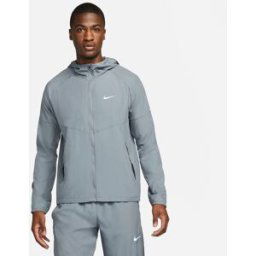 Nike Chaqueta cortavientos de hombre Miler . Gris M