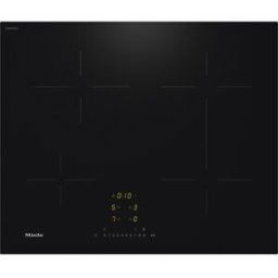 Miele Placa inducción 4 zonas de cocción, Zona FLEX - KM 7363 FL. Negro