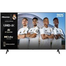 Hisense TV LED 126 cm (50') 50A6Q, UHD 4K, Smart TV. Negro
