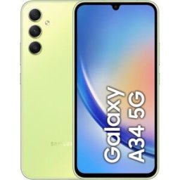Samsung Galaxy A34 5G 6 GB + 128 GB móvil libre. Verde 128 GB + 6 GB RAM