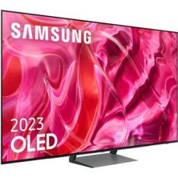 Samsung TV OLED 139 cm (55') TQ55S93CAT Quantum Matrix Technology 4K Inteligencia Artificial Smart TV (Reacondicionado grado C). Gris