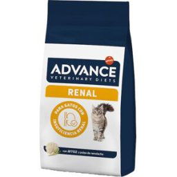 Advance Veterinary Diets Pienso para gatos adultos Advance Renal Dietas Veterinarias. 8 Kg