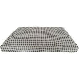 Fred & Rita Colchón para perros y gatos vichy. Gris 76 cm