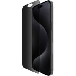 Belkin Protector de pantalla Tempered Glass Privacy para iPhone 15 Pro Max.