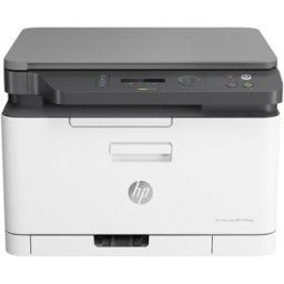 HP Impresora láser multifunción color Color Laser 178nw, Wi-fi, copia, escanea. Blanco
