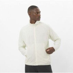 Salomon Chaqueta cortavientos de hombre SHKout FLY . Verde M