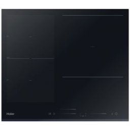HAIER Placa inducción WIFI Zona Flex y 3 zonas Series 4- HAFRSJ63MB1. Negro