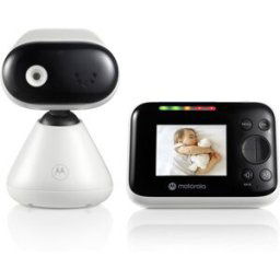 Motorola Vigilabebés 2,8' con cámara fija. Blanco niño