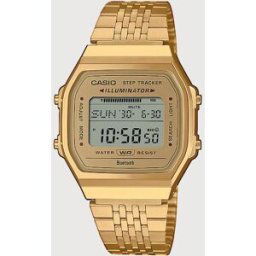 Casio Reloj de hombre Vintage ABL-100WEG-9AEF Digital de acero dorado. Oro