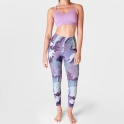 Sweaty Betty Sujetador deportivo de mujer Spirit Awakened Yoga Bra . Lila M