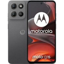 Motorola moto g15 8GB + 256GB móvil libre. Gris oscuro 256 GB + 8 GB RAM