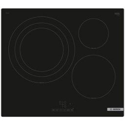 Bosch Placa inducción 3 zonas de cocción - PID61RBB5E. Negro