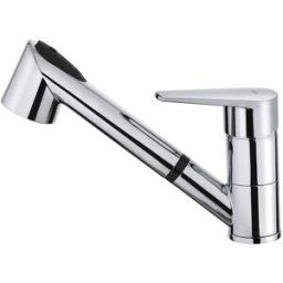 Teka Grifo de cocina monomando con ducha extraíble MT Plus 978 . Cromo