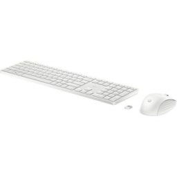 HP Combo de teclado + ratón inalámbricos 650 Blanco. Blanco