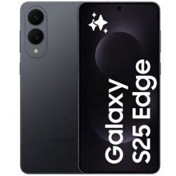 Samsung Galaxy S25 Edge 12GB + 512GB móvil libre. Negro 512 GB + 12 GB RAM